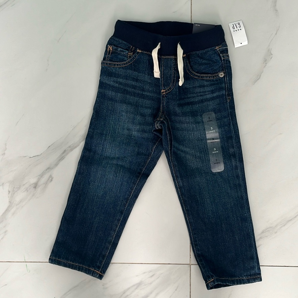 Gap pull on slim jeans boy 3t